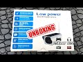 Unboxing camra de surveillance solaire ip wifi 1080p dispositif sans fil tanche ip66 low cost