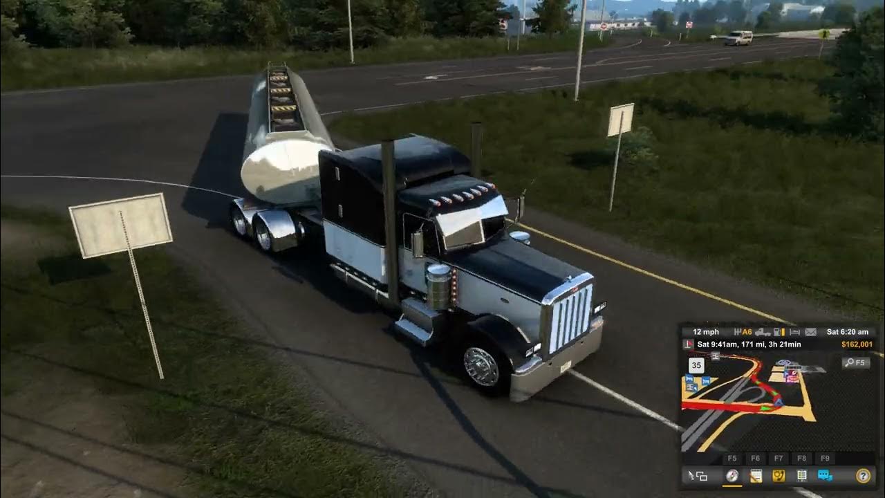 ATS Hauling 91,000 Ilbs Of Gasoline From (WA) to Yakima (WA