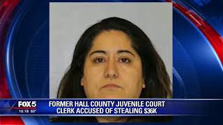 Former Hall County juvenile court clerk accused of theft