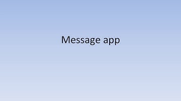 Message app MFC C++, VS 2019