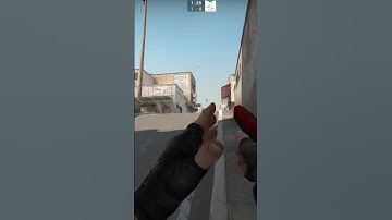 Smoke grenade spot #7 on Dust 2 | CSGO