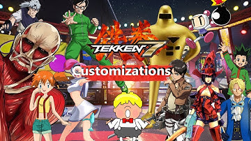Tekken 7 - Character Customizations Vol 5