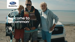 welcome to uncommon – Experience the uncommon capability of a Subaru.