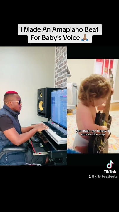 I Made An Amapiano Beat For The Baby's Voice 🙏🏽 #killorbeezbeatz