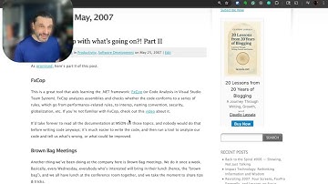 A Busy Summer in 2007: Conferences, Code, and Curiosity