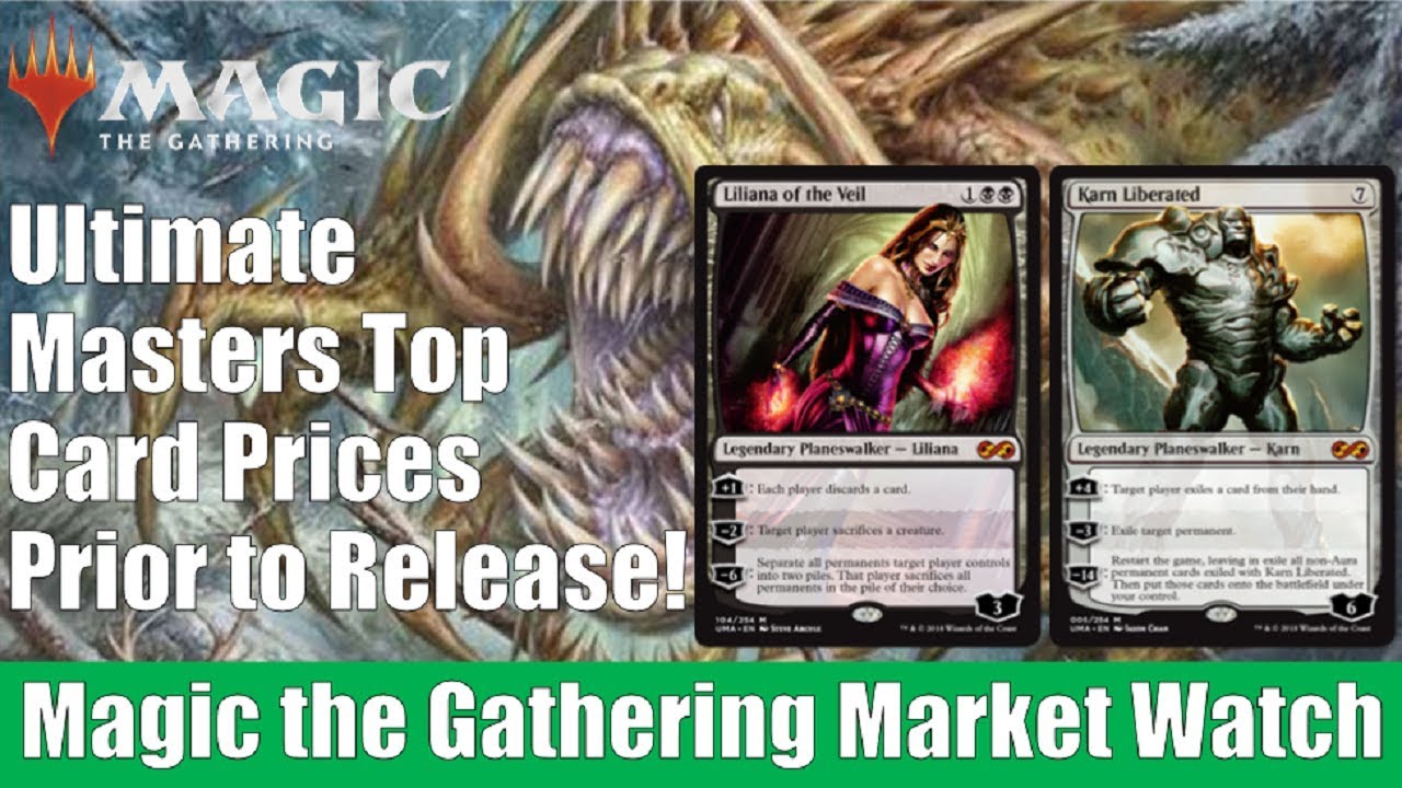 MTG Market Watch Ultimate Masters Top Card Prices Prior to Release YouTube MTG Market Watch Ultimate Masters Top Card Prices Prior to Release YouTube