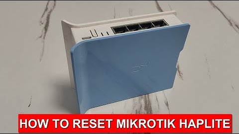 How to Reset MikroTik RB941-2nd-TC Haplite router | Reset Mikrotik Router Haplite | ITC Tutorial
