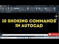 AutoCAD New 10 commands add in your knowledge