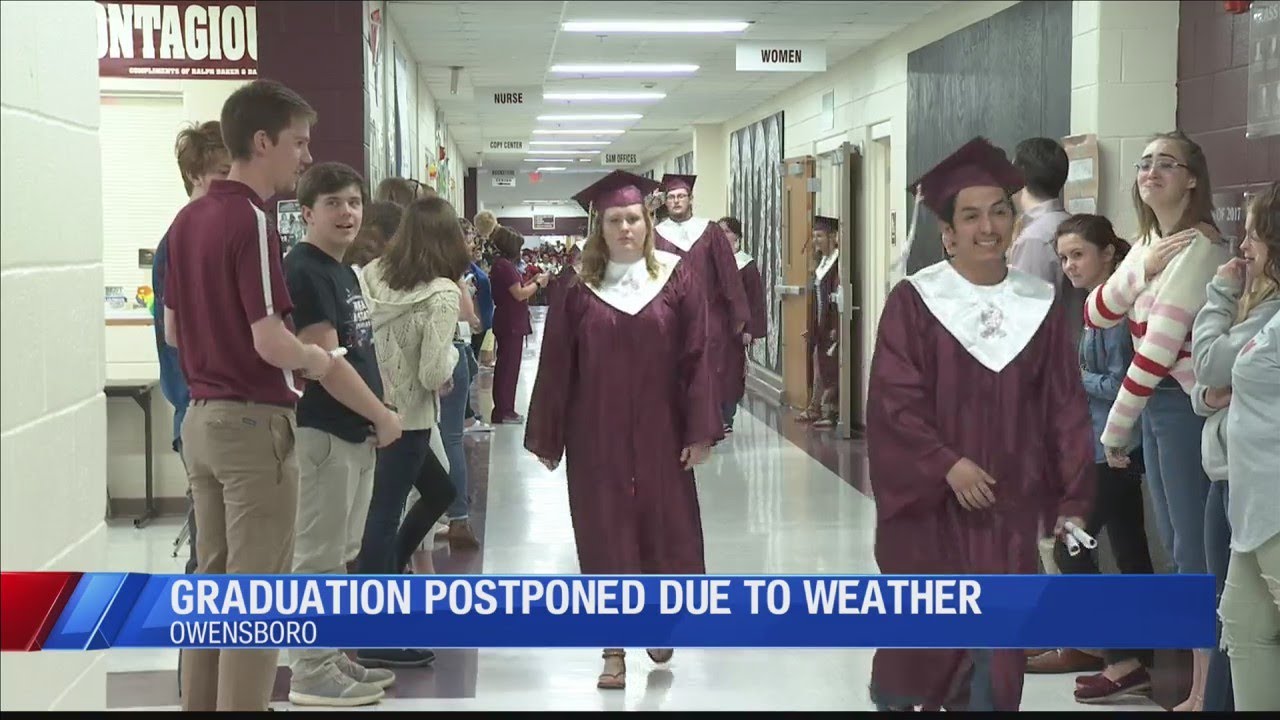 Daviess Co. High reschedules graduation time YouTube