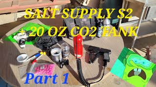 Salt Supply S2 on 20 oz CO2 tank MAX POWER!!! Part 1