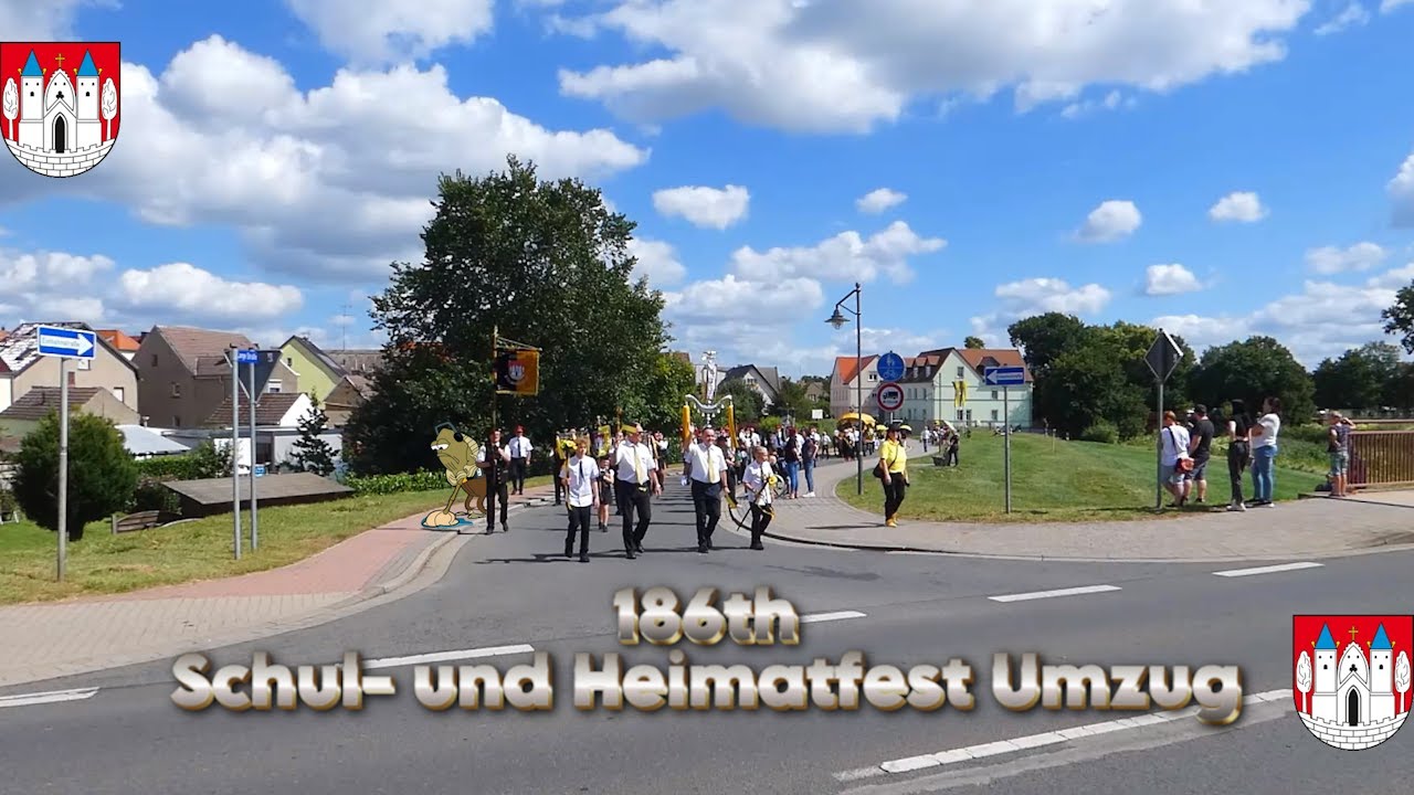 Großer Festauszug zum 186  Schul- und Heimatfest in Jessen
