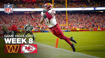 Washington Commanders vs Kansas City Chiefs Game Highlights | 2025 NFL Season Week 8