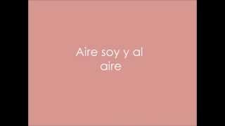 Aire soy-Miguel Bosé Ft. Ximena Sariñana-Letra