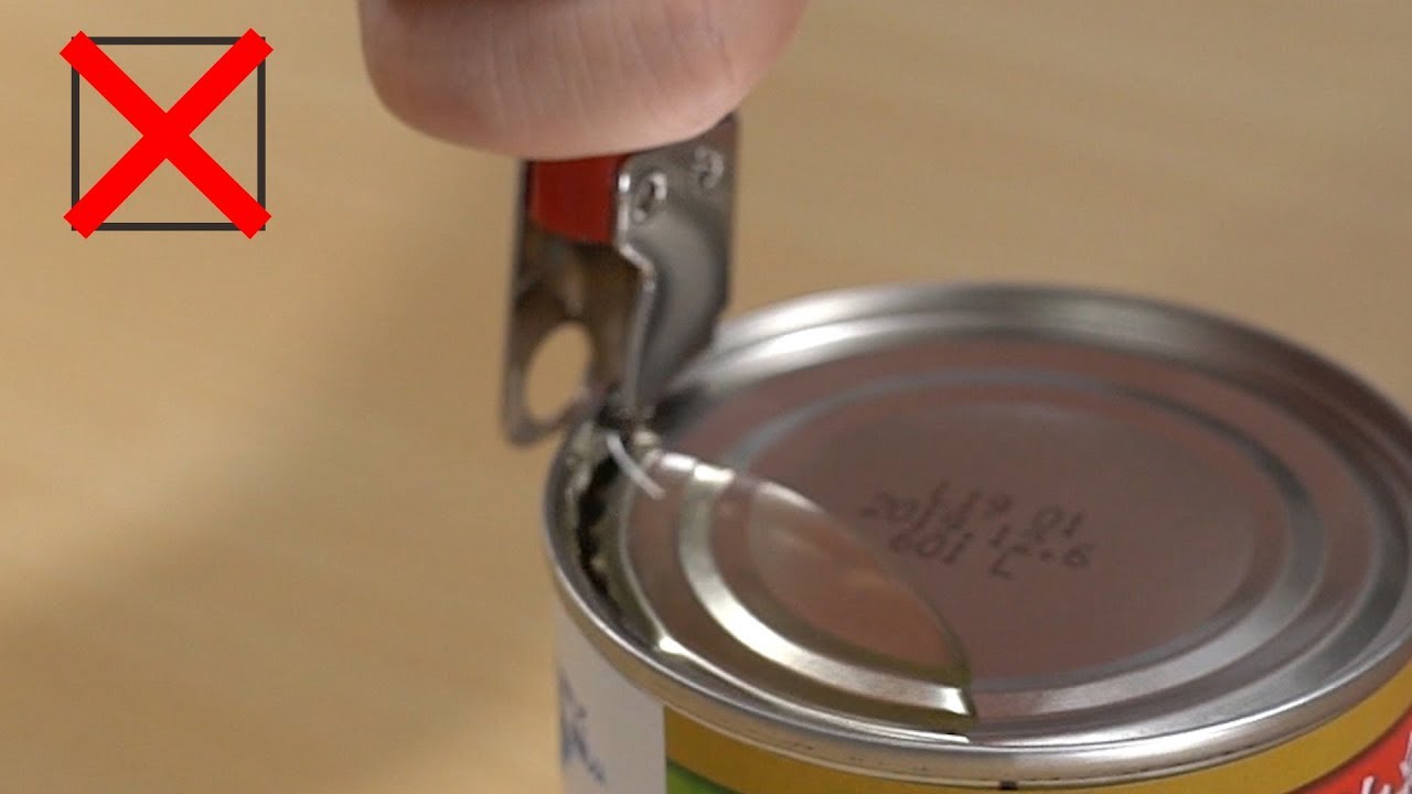 How to Use a Manual Can Opener - YouTube