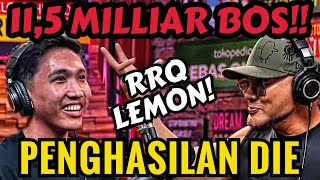 DAPET 11,5 MILLIAR MAIN GAME DOANG⁉️- RRQ LEMON -Deddy Corbuzier Podcast