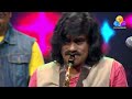 Hero theme music  indian saxophonist kalabhavan chackochan  utsavam superstar  flowers tv