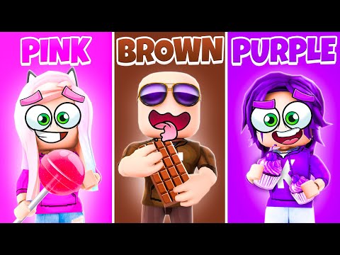 Eat Same Color Food Challenge! | Roblox
