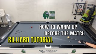 Billiard Tutorial - How to warm up? | 我的撞球熱身方式 by 西雅圖黑狗撞球 Blackdog Billiards 61 views 1 year ago 5 minutes, 35 seconds