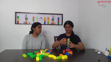 "Build the Picture" activity using six LEGO Bricks
