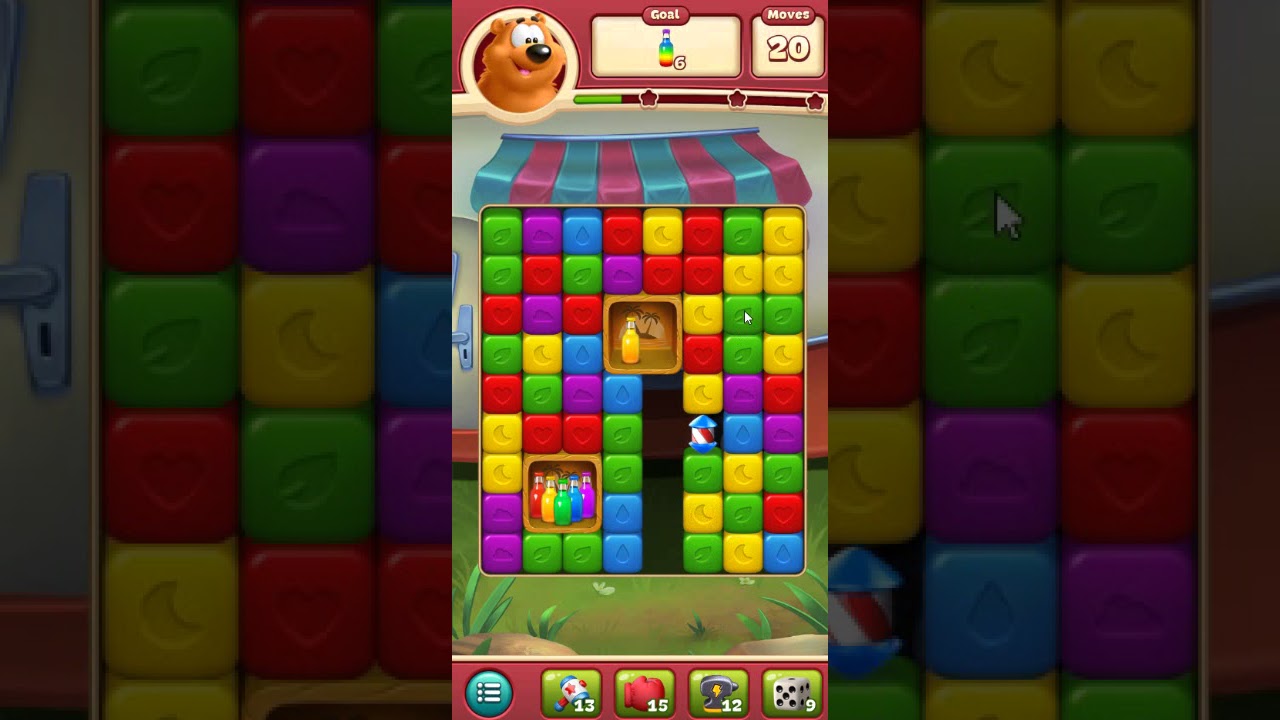 Toon Blast level 201 no boosters 😈