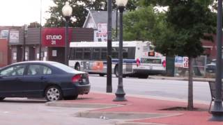 Eastbound CTA Route # 62 / Archer bus.