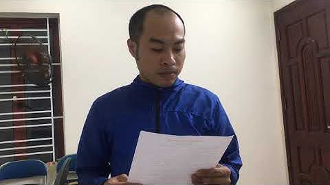 Bcv chi tiết Nguyễn Tiến Mạnh