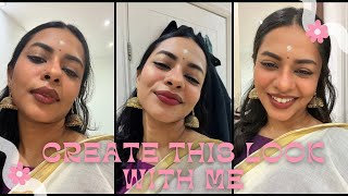 See it with some patience 😌|Trying Traditional makeup #makeup 