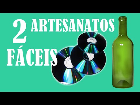 ARTESANATOS - 2 ideias maravilhosas - DO LIXO AO LUXO - Cicera Criativa Inspirações