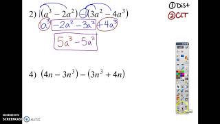 Add/Sub Polynomials Kuta