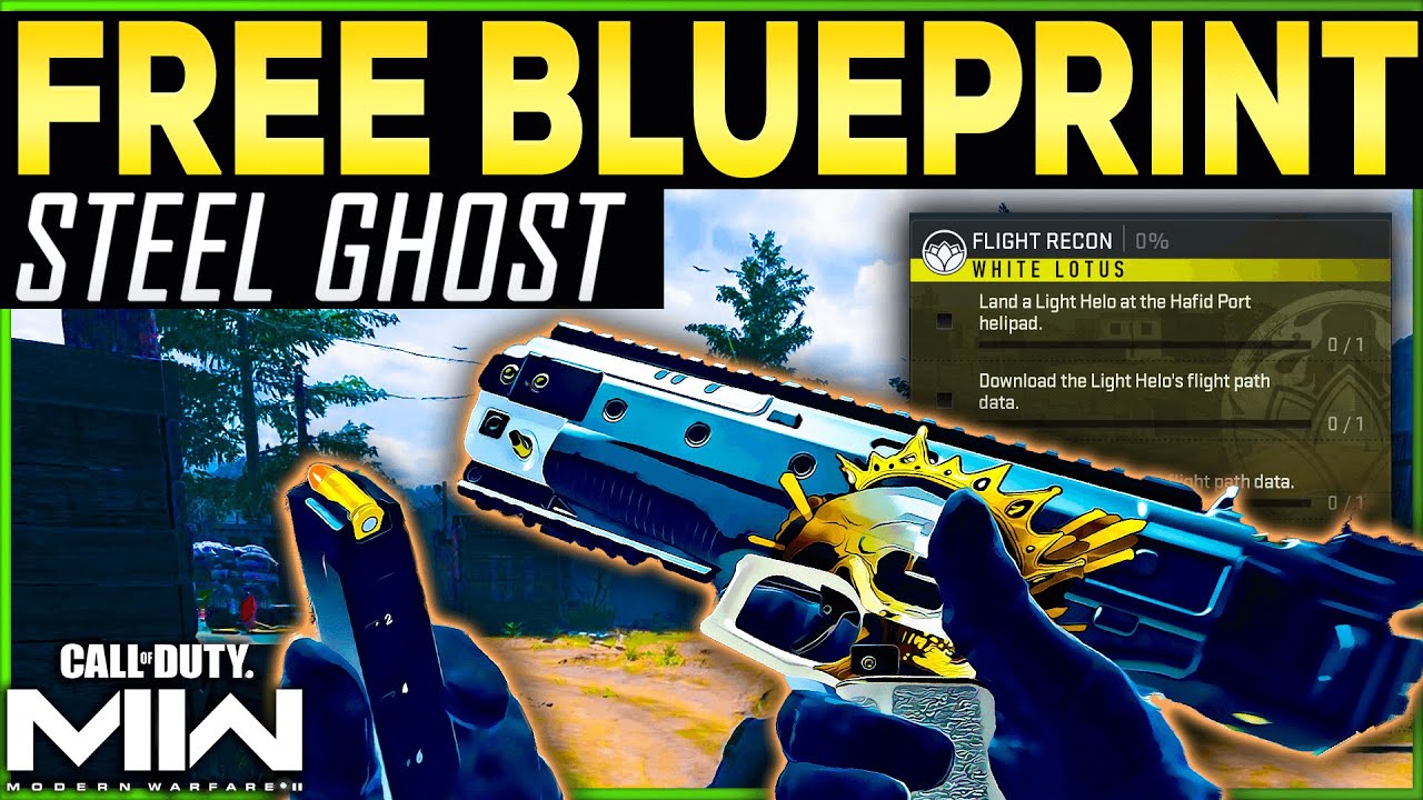 Steel/ghost Cod Unlock FREE STEEL GHOST BLUEPRINT REWARD Warzone 2 DMZ! HOW TO COMPLETE ...