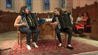 Concerts Vibr'Accordéon Cantal juillet 2017 (Amélie Castel,Laurène Dif)