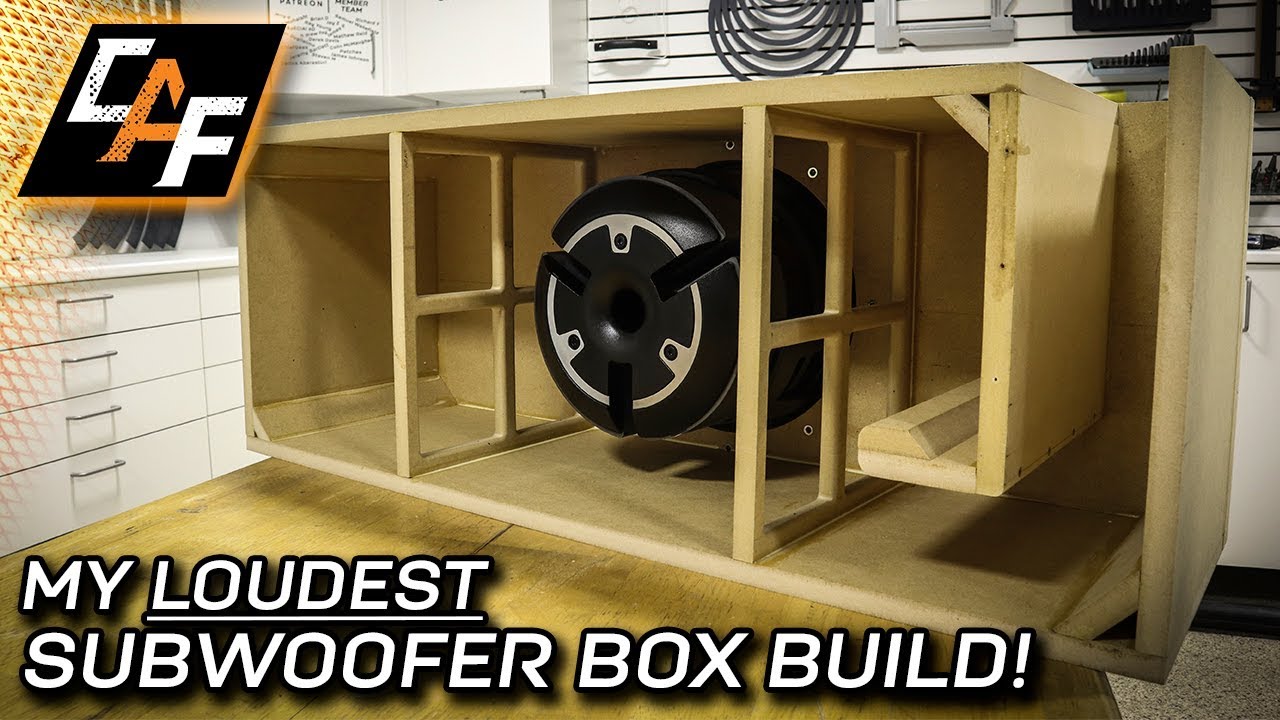 Ready go to ... https://bit.ly/CAFloudwrangler [ WHOA LOUD! Subwoofer Box Build - Step-by-Step]