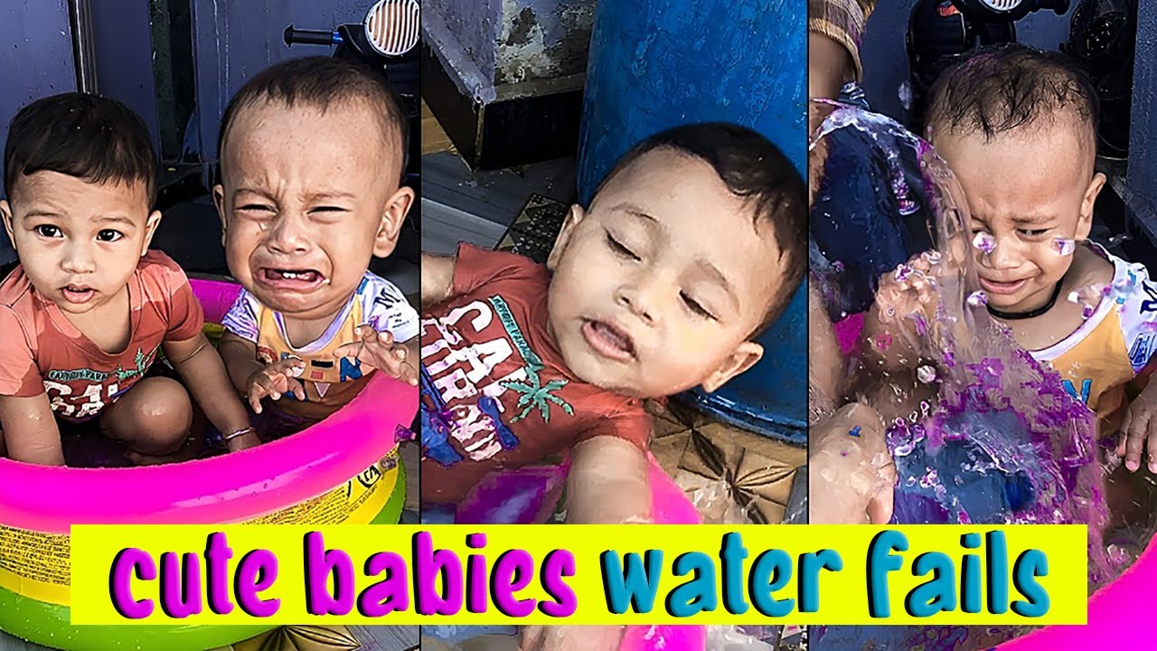 Cute Babies Water Fails Funniest videos of 2023 - YouTube