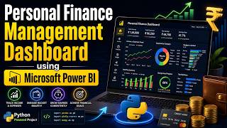 Personal Finance Management Dashboard using Microsoft Power BI