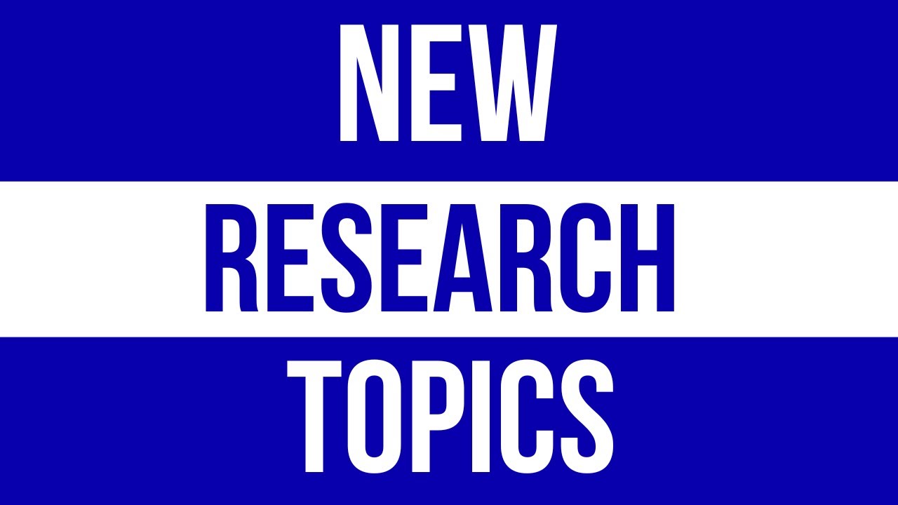 new research topics 2023