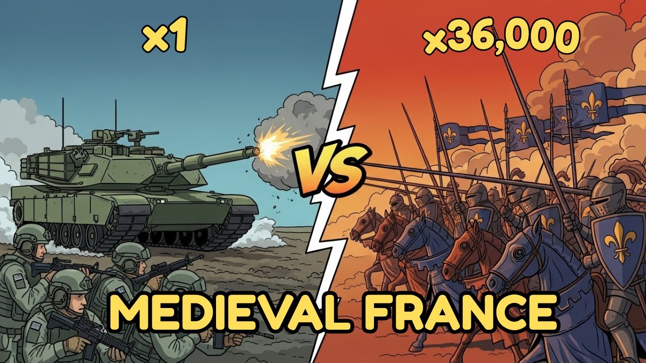 What If a Single M1 Abrams Tank Fought at the Battle of Agincourt?