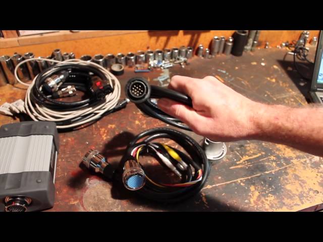 Xentry Part 1 Connect Computer and Multiplexer to Vehicle - YouTube