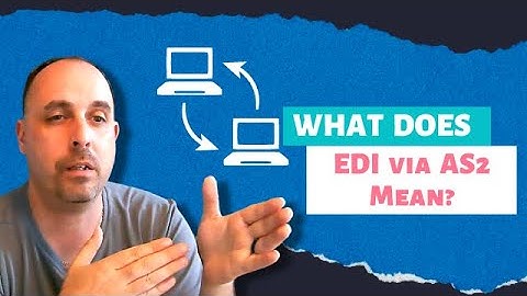 EDI via AS2 #retail #supplychain #logistics #food #ecommerce #transportation #automotive