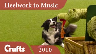 Heelwork to Music  Freestyle International Competition 2010 | Crufts Dog Show