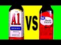 A1 Steak Sauce vs. Walmart Great Value Generic Store Brand - FoodFights Review and Live Taste Test