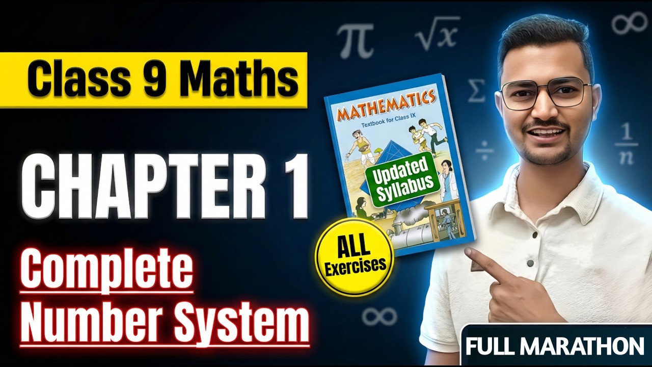 Number Systems Class 9 Full Chapter | Class 9 Maths Chapter 1 One Shot ...