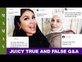 JUICY TRUE AND FALSE Q&A - IN ENGLISH, URDU - MAMA KA MASALA!