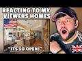 Reacting to my American Viewers Open Plan Houses! *INSANE*