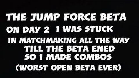 Jump Force Beta| Goku, Luffy, Naruto Combos