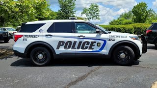 Cartersville Police Department (4278) Leaving & Returned Back To Headquarters.