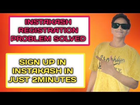 Instakash Registration Problem Solved | Sign Up In Instaksh In Just 2Minutes | Instakash | In Hindi