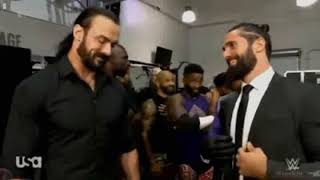 Seth Rollins and Drew McIntyre Separated ll 17 August 2020 - WWE Highlight RAW Backstage