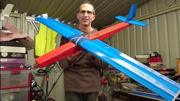 Sword Fish - A foam board plane for only $50 (less electronics)