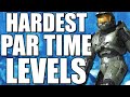 Hardest Par Times from Every Halo Game