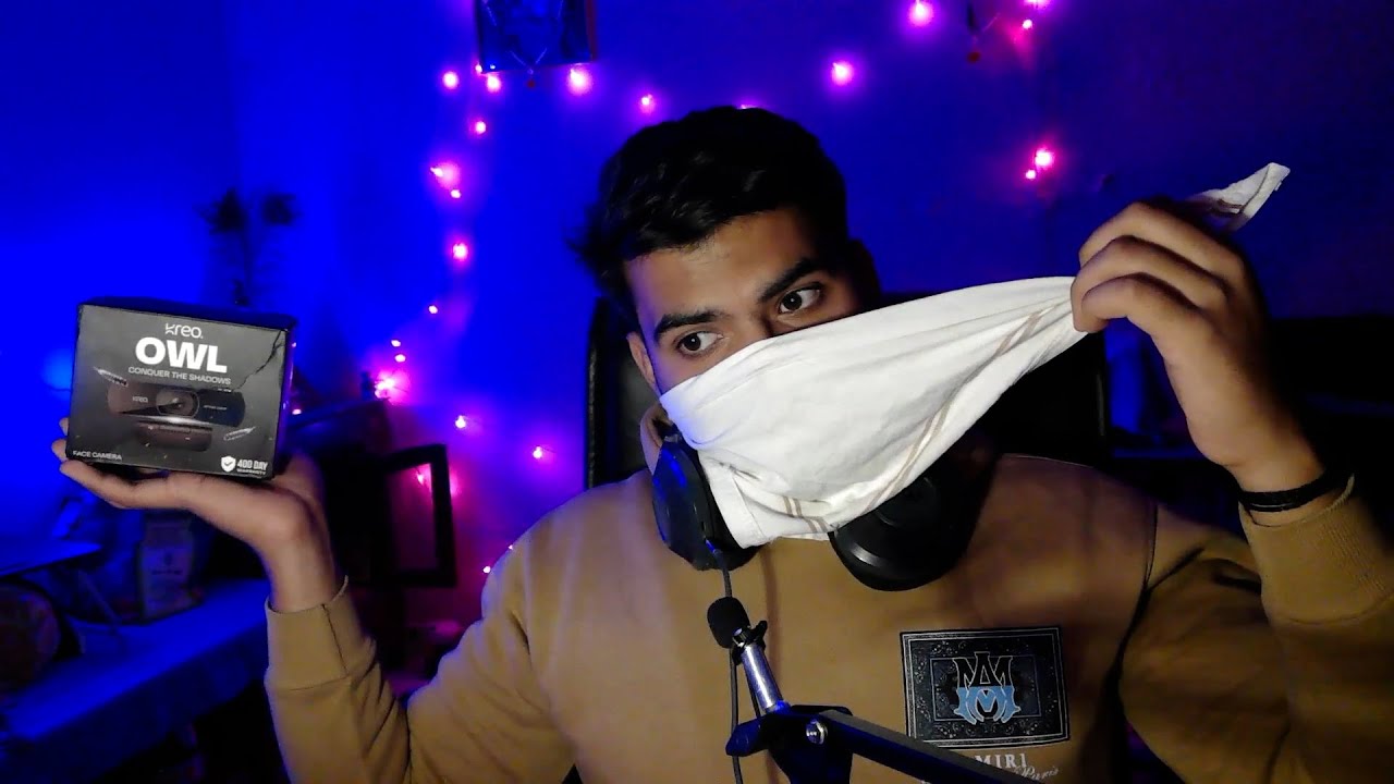 Patchyzone's Face Reveal and New Webcam *Unboxing*